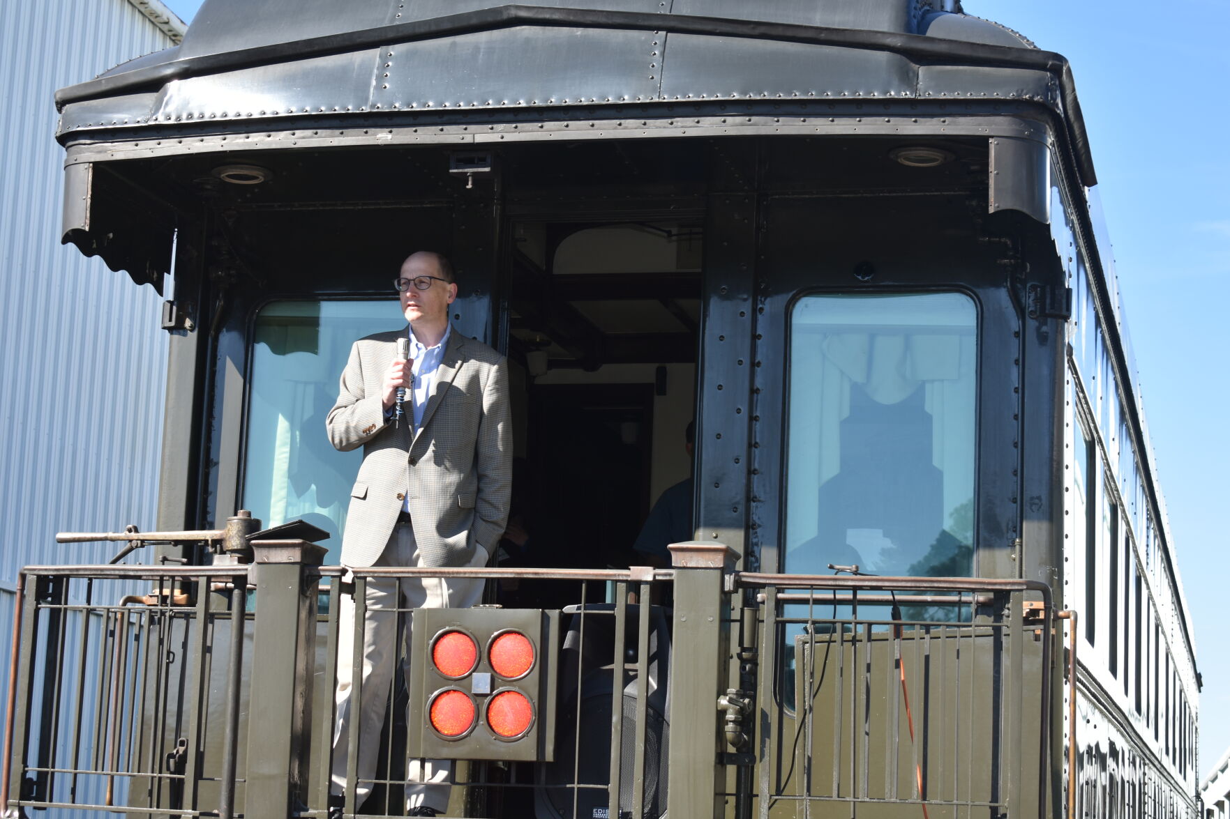 PHOTOS: Southeastern Railway Museum accepts former presidential train car
